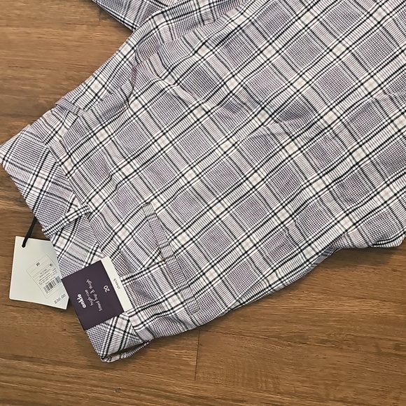 Ava and Viv sz 20 grey plaid dress trouser pants business casual office BNWT - Picture 2 of 5